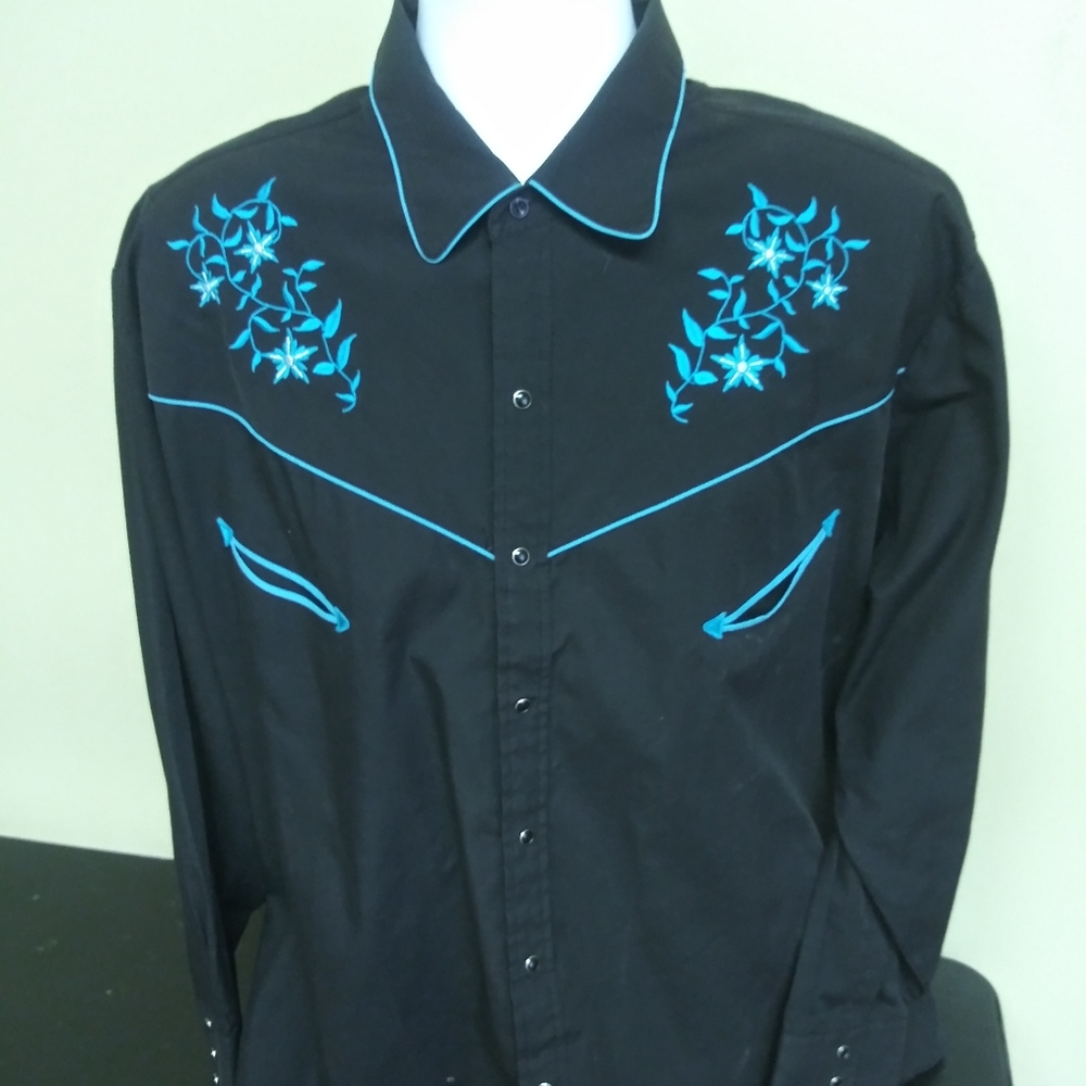 Men's Western Shirt - Picture 2 of 4